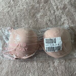 VICTORIA'S SECRET PINK Super Push-Up Bra VS Beige 40D